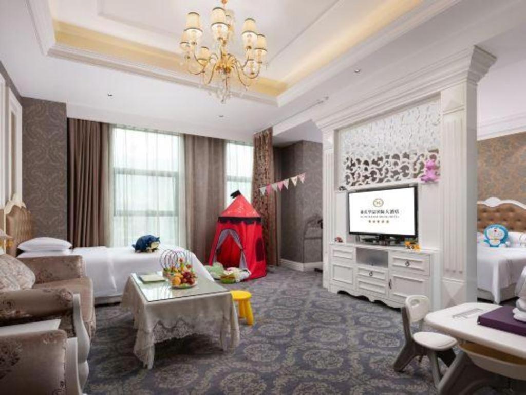 Chongqing Huachen International Hotel Eksteriør billede