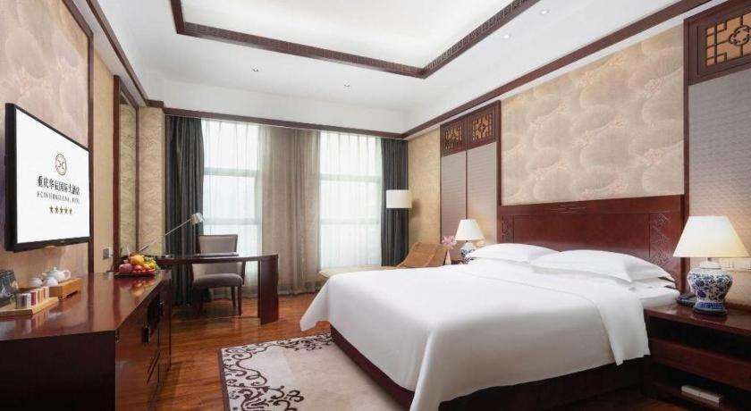 Chongqing Huachen International Hotel Eksteriør billede